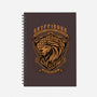 Orange Lion Emblem-None-Dot Grid-Notebook-Astrobot Invention