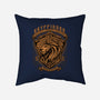 Orange Lion Emblem-None-Non-Removable Cover w Insert-Throw Pillow-Astrobot Invention