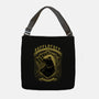 Yellow Badger Emblem-None-Adjustable Tote-Bag-Astrobot Invention