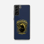 Yellow Badger Emblem-Samsung-Snap-Phone Case-Astrobot Invention