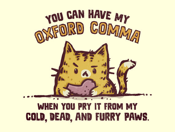 I Will Keep My Oxford Comma