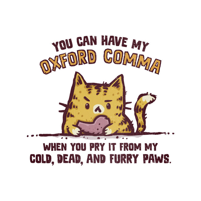 I Will Keep My Oxford Comma-Cat-Basic-Pet Tank-kg07