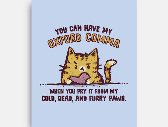 I Will Keep My Oxford Comma