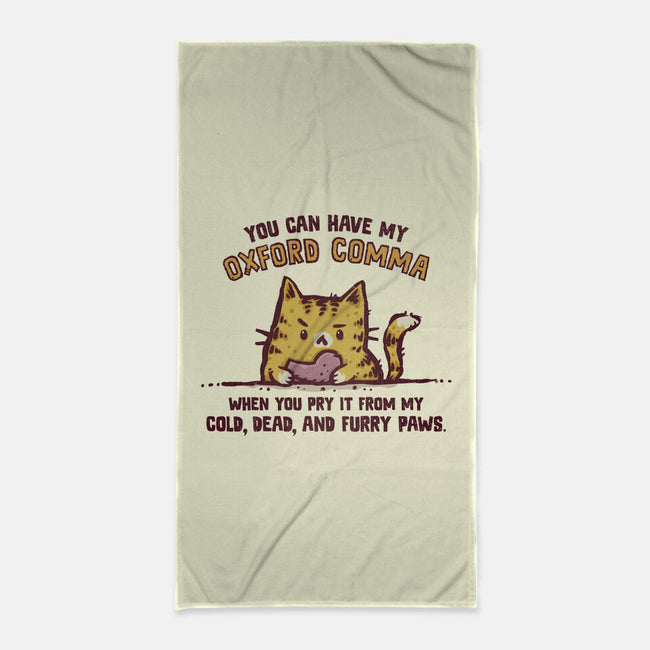 I Will Keep My Oxford Comma-None-Beach-Towel-kg07