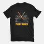 Paw Wars-Womens-Fitted-Tee-erion_designs