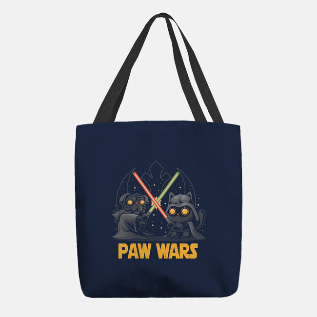 Paw Wars-None-Basic Tote-Bag-erion_designs