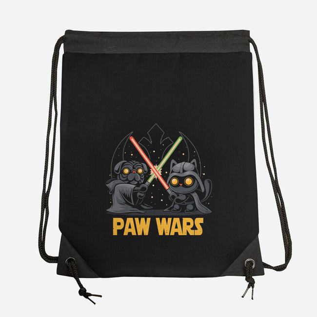 Paw Wars-None-Drawstring-Bag-erion_designs