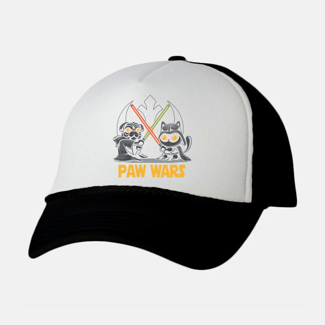 Paw Wars-Unisex-Trucker-Hat-erion_designs