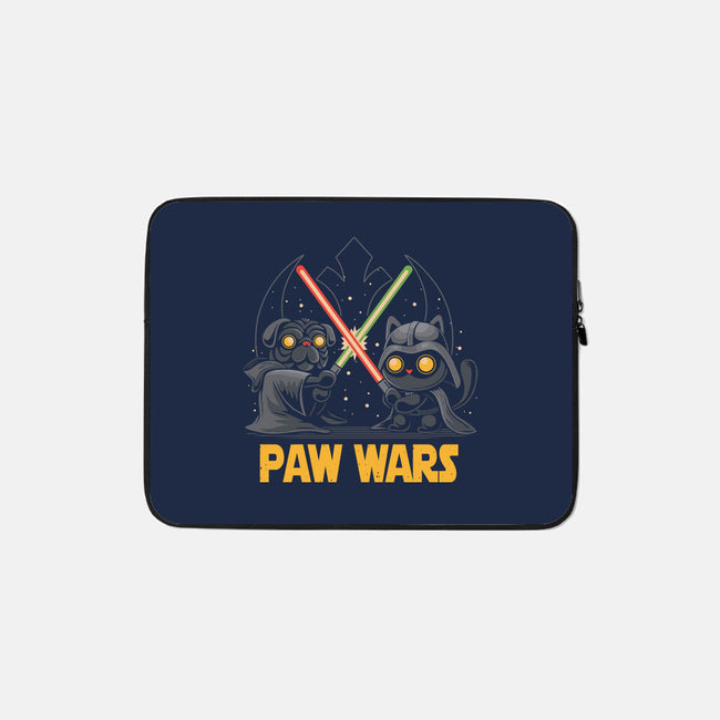 Paw Wars-None-Zippered-Laptop Sleeve-erion_designs