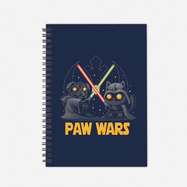 Paw Wars-None-Dot Grid-Notebook-erion_designs