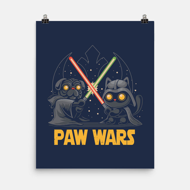 Paw Wars-None-Matte-Poster-erion_designs