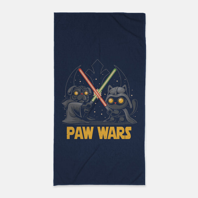 Paw Wars-None-Beach-Towel-erion_designs