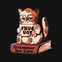 Grammar For Cats-Womens-Fitted-Tee-eduely