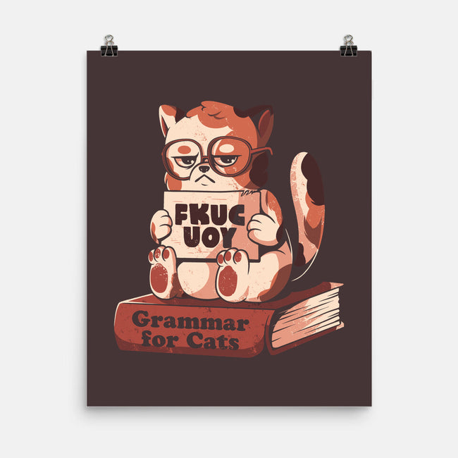 Grammar For Cats-None-Matte-Poster-eduely