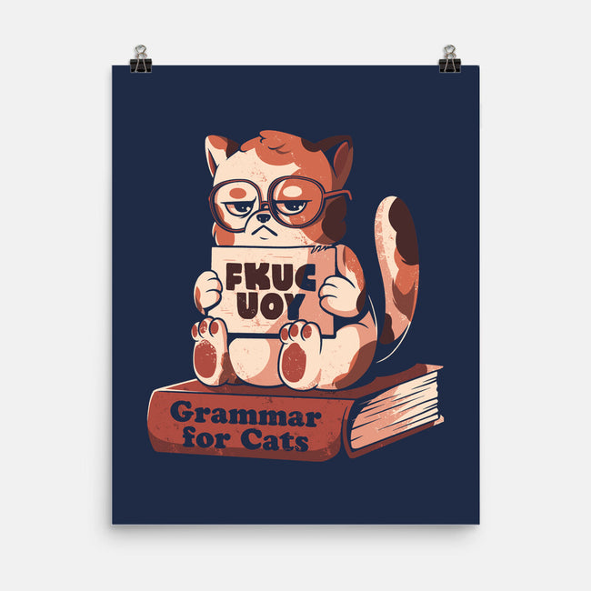 Grammar For Cats-None-Matte-Poster-eduely