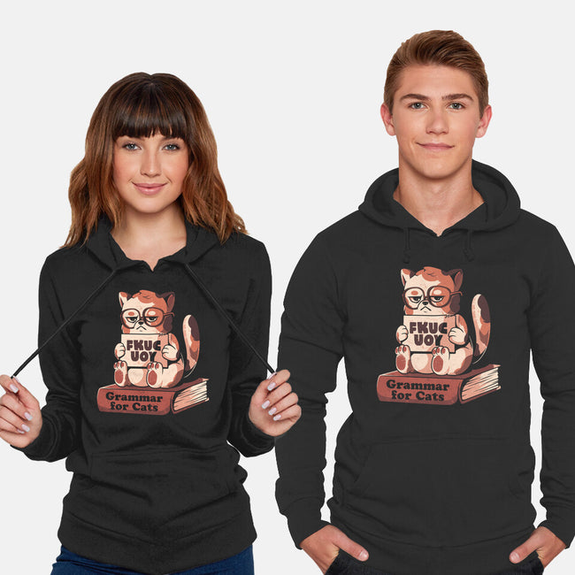 Grammar For Cats-Unisex-Pullover-Sweatshirt-eduely