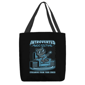 Introverted Music Cat