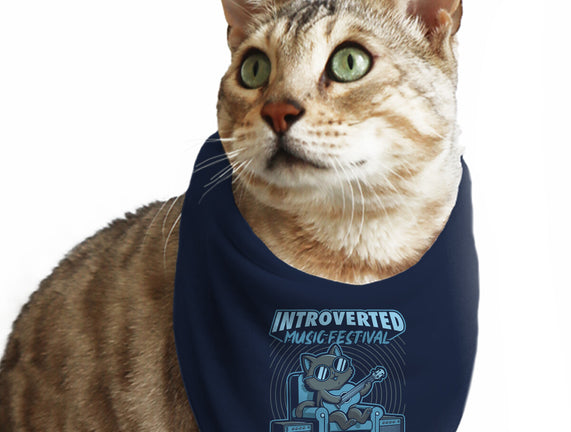 Introverted Music Cat