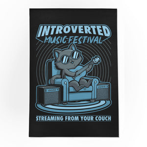 Introverted Music Cat