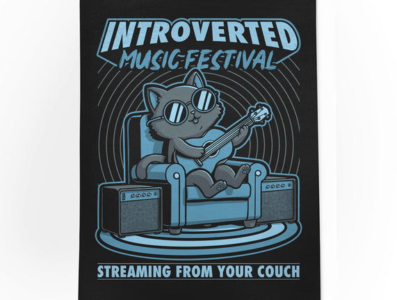 Introverted Music Cat