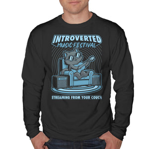 Introverted Music Cat