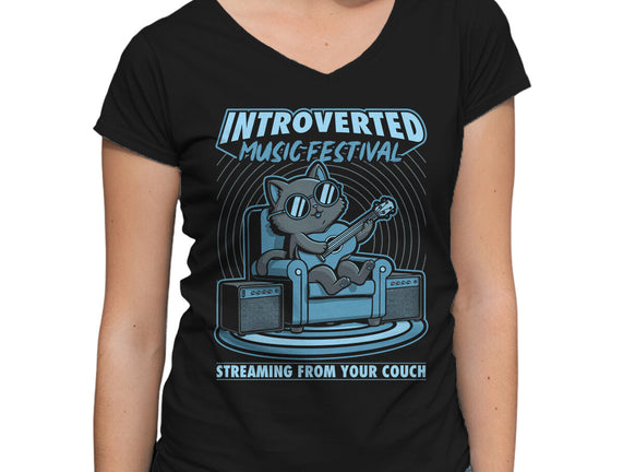 Introverted Music Cat