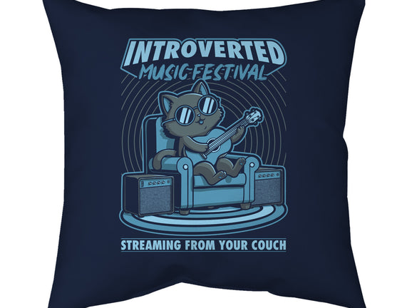 Introverted Music Cat