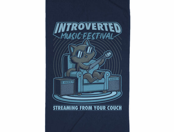 Introverted Music Cat