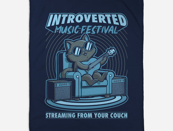 Introverted Music Cat