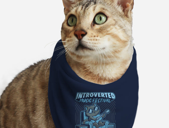 Introverted Music Cat