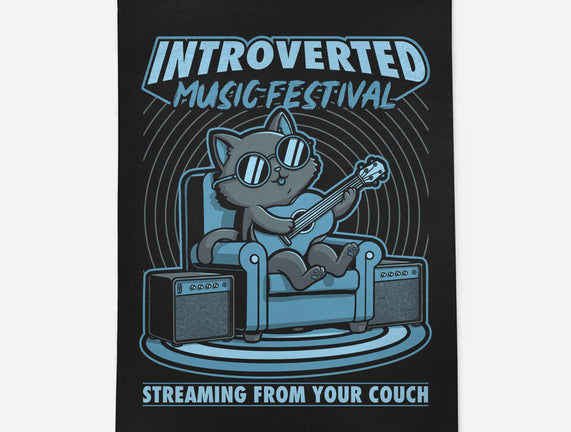 Introverted Music Cat