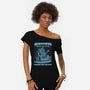 Introverted Music Cat-Womens-Off Shoulder-Tee-Studio Mootant