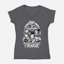 Dungeons And Rage Meme-Womens-V-Neck-Tee-Studio Mootant