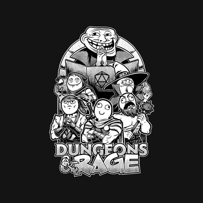 Dungeons And Rage Meme-None-Drawstring-Bag-Studio Mootant