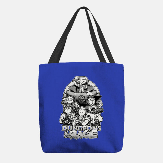 Dungeons And Rage Meme-None-Basic Tote-Bag-Studio Mootant