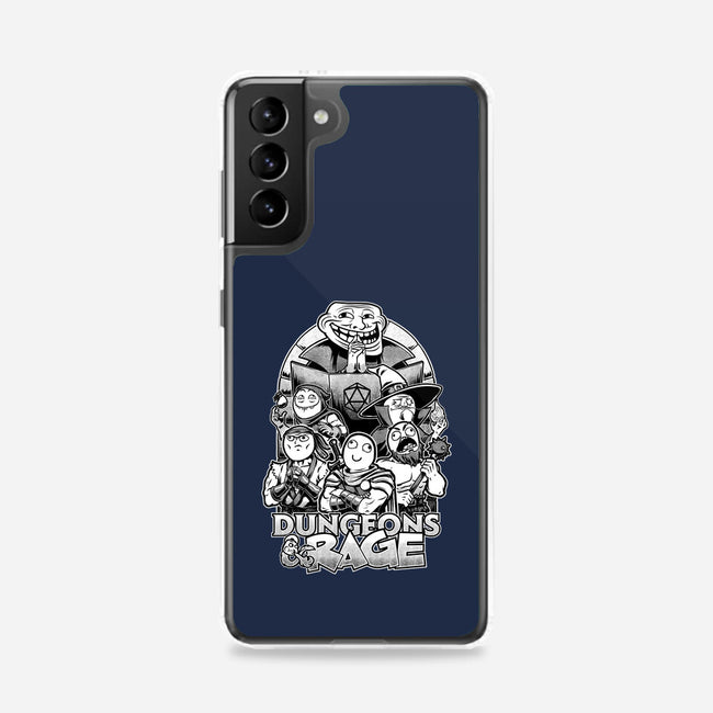 Dungeons And Rage Meme-Samsung-Snap-Phone Case-Studio Mootant