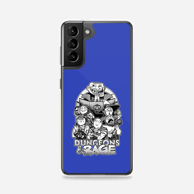 Dungeons And Rage Meme-Samsung-Snap-Phone Case-Studio Mootant