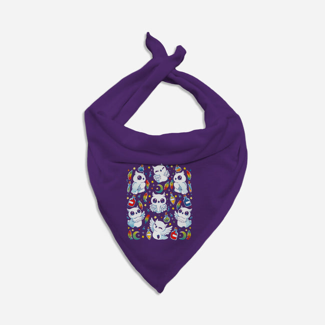 Owls Magic Potions-Dog-Bandana-Pet Collar-Vallina84