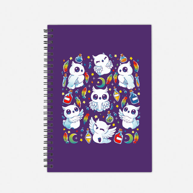 Owls Magic Potions-None-Dot Grid-Notebook-Vallina84