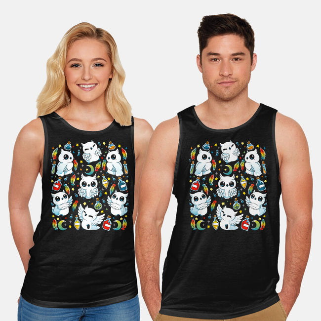 Owls Magic Potions-Unisex-Basic-Tank-Vallina84