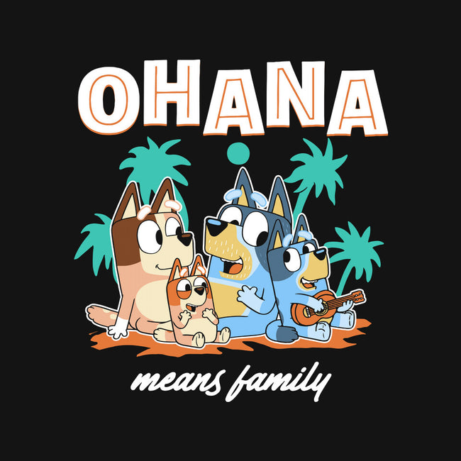 Bluey Ohana-Unisex-Basic-Tank-naomori