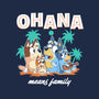 Bluey Ohana-None-Removable Cover-Throw Pillow-naomori