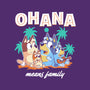 Bluey Ohana-None-Removable Cover w Insert-Throw Pillow-naomori