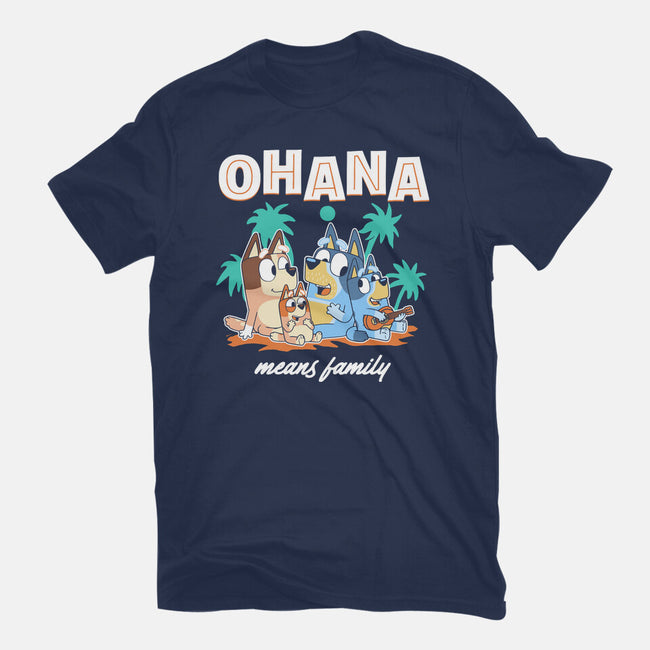 Bluey Ohana-Womens-Basic-Tee-naomori