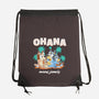 Bluey Ohana-None-Drawstring-Bag-naomori