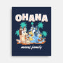 Bluey Ohana-None-Stretched-Canvas-naomori