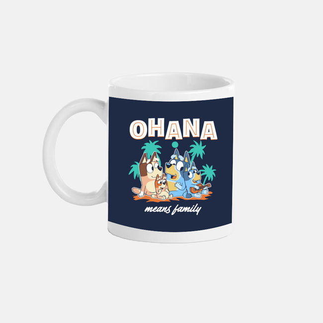 Bluey Ohana-None-Mug-Drinkware-naomori