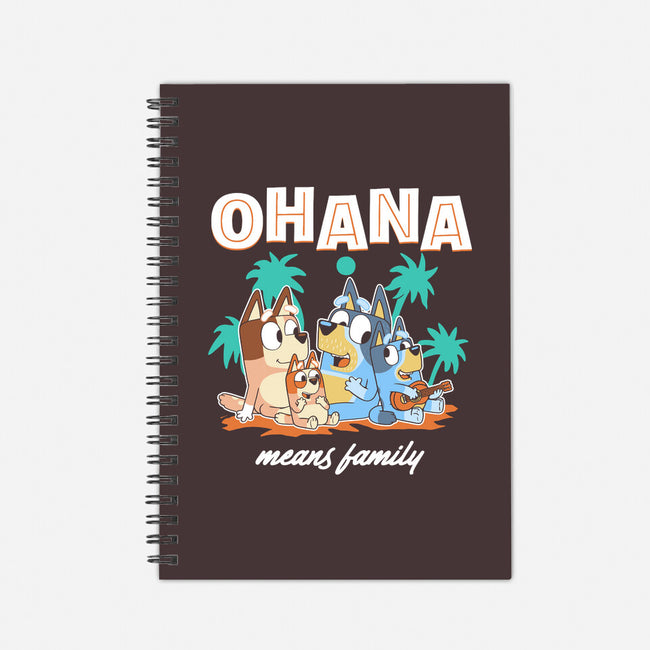 Bluey Ohana-None-Dot Grid-Notebook-naomori