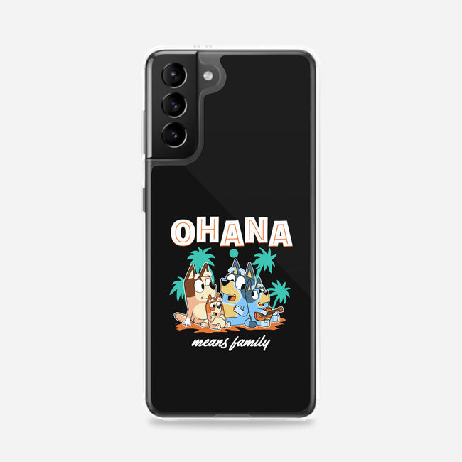 Bluey Ohana-Samsung-Snap-Phone Case-naomori