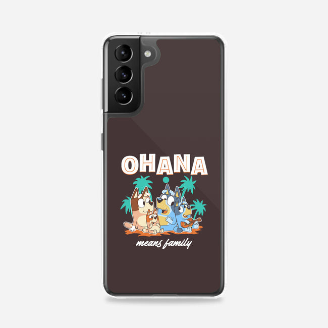 Bluey Ohana-Samsung-Snap-Phone Case-naomori